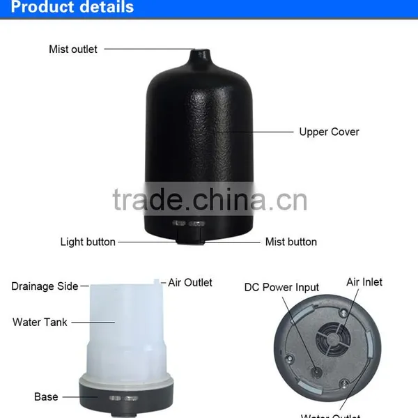 Special Design Mini Ceramic Ultrasonic Aroma Diffuser Humidifier Wholesale photo-5