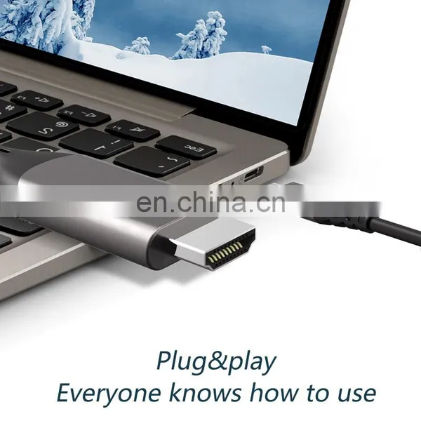 New Arrival USB C ToHD USB 3.1 Type-C to HD-MI 4K60HZ Adapter With HDCP Compatible for Mobile Phones and Computers photo-4