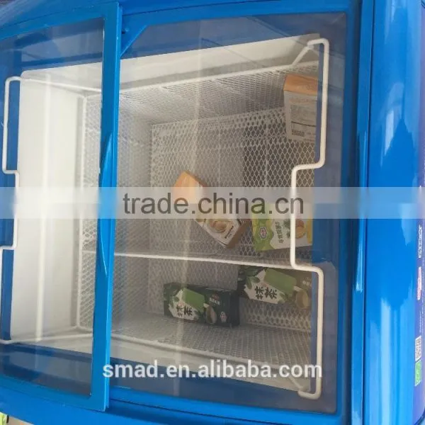 158L Glass Door Commercial Chest Freezer Showcase for Sale photo-4