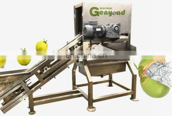 Green Coconut Old Coconut Half Juicer/cutting Equipment/coconut Processing Machine photo-2