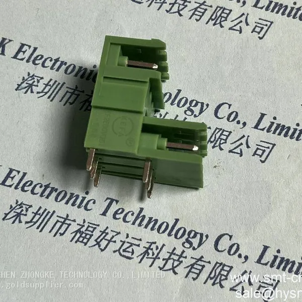 KEFA KF2EDGRT-5.08-2x3P Connector UL 300V 10A Instead PHOENIX CONTACT STLZ970 03 5,08 H CN TOMADA MACHO 3 POS DP 5.08MM PCI PTH photo-3