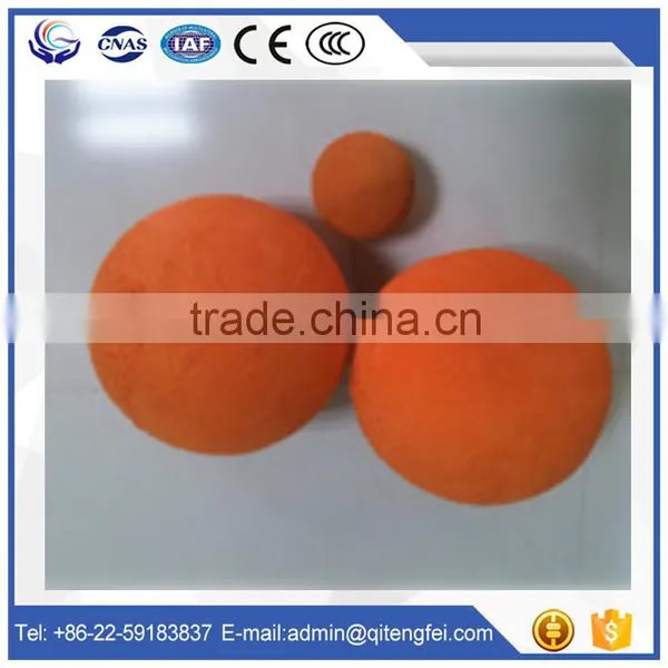 Dn125 Concrete Pump Orange Natural Cheap Washing Cleaning Balls photo-5