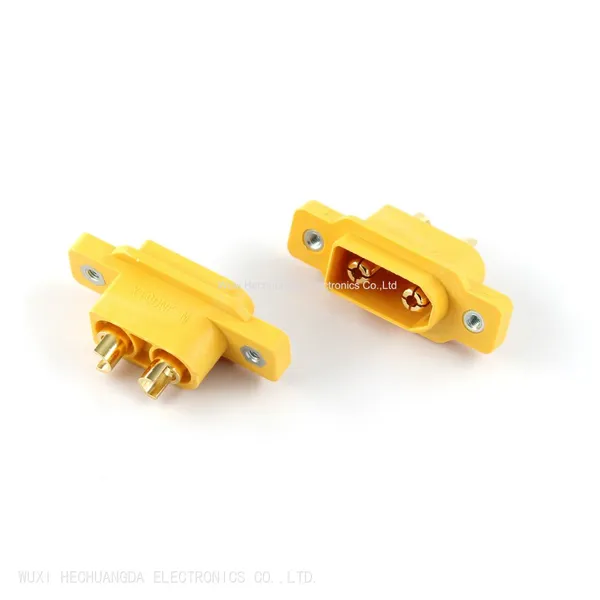 XT90NE-M Connector 45A 50A High Current Panel Mount Connector XT90NE-M RC Connector photo-2
