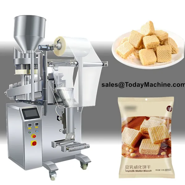 Vertical Automatic Feeding Chain Bucket Type Snack Bag Sealing Packing Machine photo-4