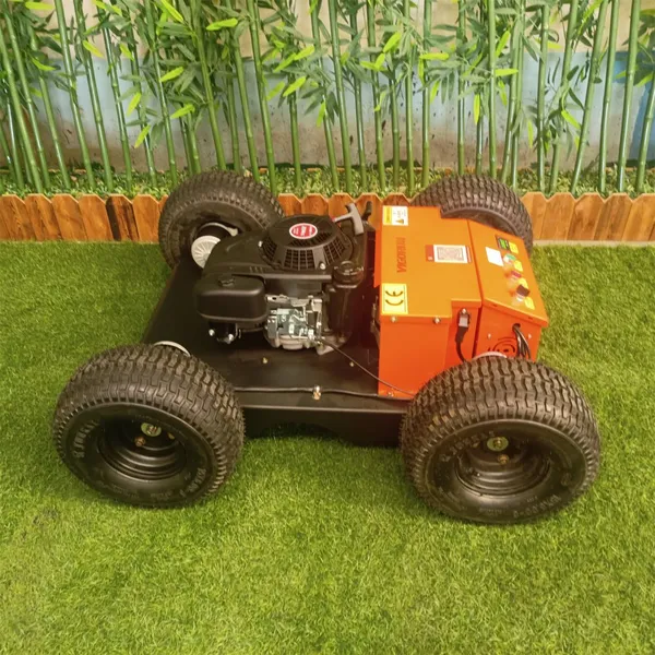 Radio Controlled Slope Mower, China Radio Controlled Lawn Mower Price, Robotic Brush Mower for Sale photo-2