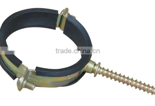 LINGLONG Iron Metal CLIP PIPE CLAMP Pvc Ppr Saddle Clamp photo-3