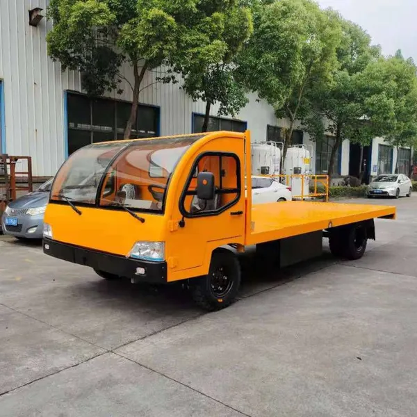 Anti-involution: 10-ton Electric Trucks for Factory Area Transportation and Logistics, Electric Flatbed Trucks for Factory Material Handling photo-3