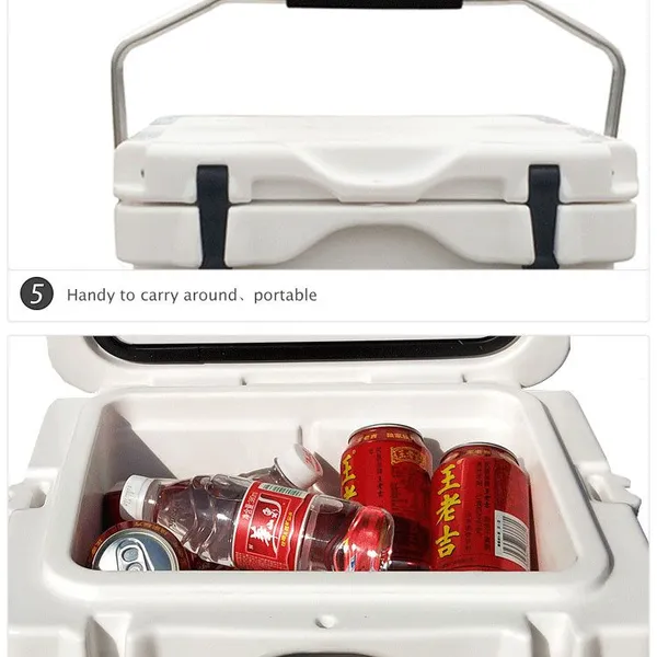 Fishing Cooler Box 25liter Ice Freezer Indoor & Outdoor for Picnic Fishing Kayaking Camping photo-4