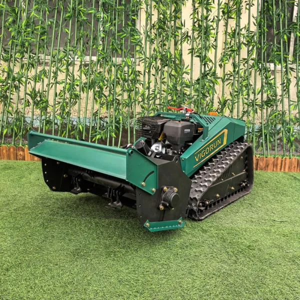 Remote Control Robot Automatic Lawn Mower Remote Control Tractor Lawn Mower zero Turn Mower for Embankments Vigorun