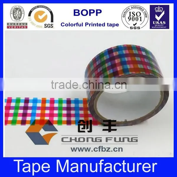 Hot Sales Colorful Adhesive Custom Logo Printed Bopp Packing Tape photo-3