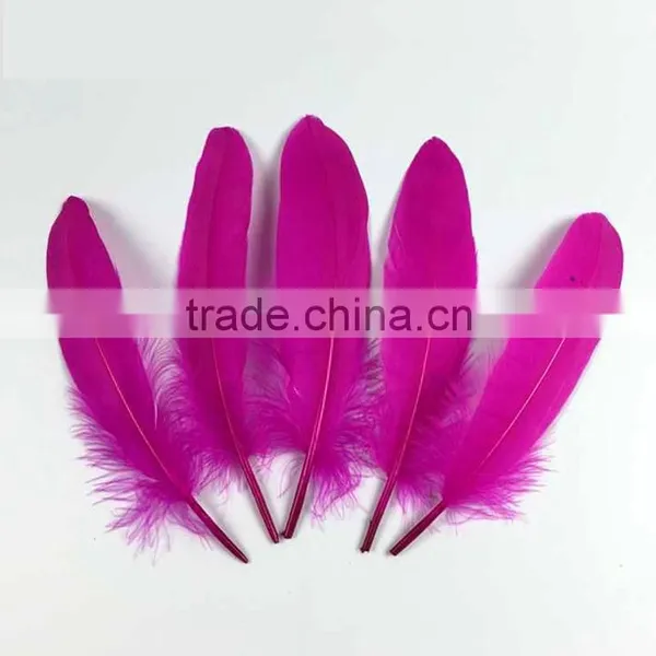 Wholesale Feathers Craft Supply Colored Goose Feather for Sale Trim