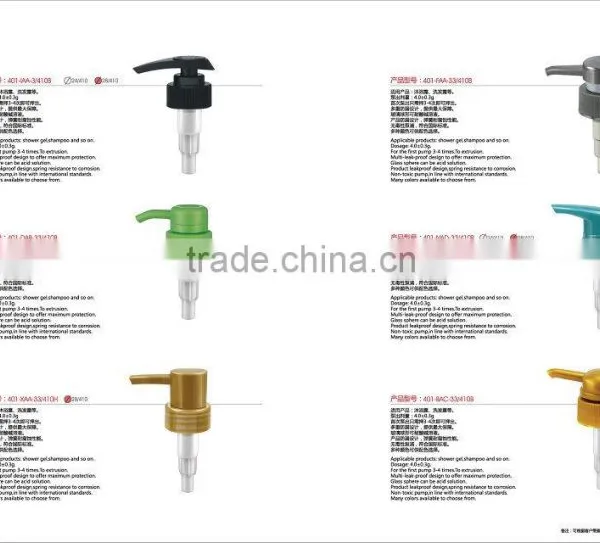 COSMETIC PLASTIC LOTION PUMP 24 28 33 photo-4