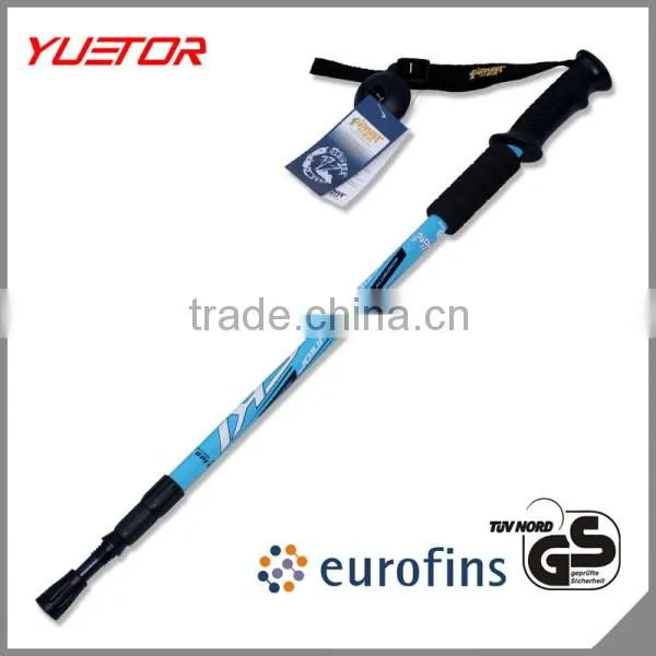3 Section Adjustable Inner Lock With Anti Shock Walking Stick Trekking Pole Supplier's Choice photo-6