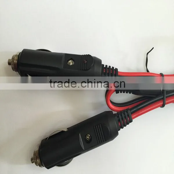 High Quality Male Plug to Male Cigarette Plug With Lighter Extension Power Cord photo-3