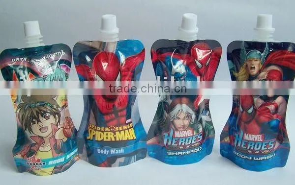 juice standing pouch,resealed stand up pouches