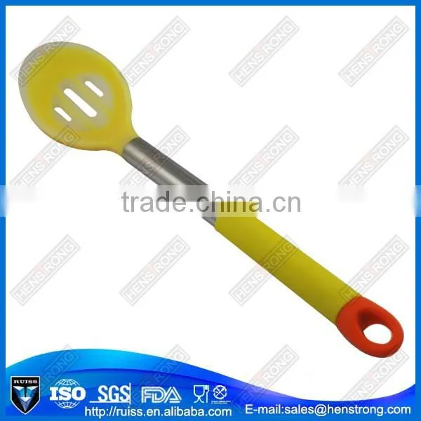 Kitchen Tool Silicone Best Big Round Soup Spoons photo-3
