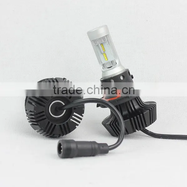 Newest Design!!! Car Accessories DC12v24V 4000lm 6500k High Power 7th Led Car Headlight 30w photo-4