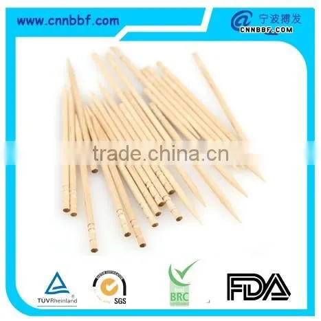 Food grade one sharpes wooden&bamboo toothpick