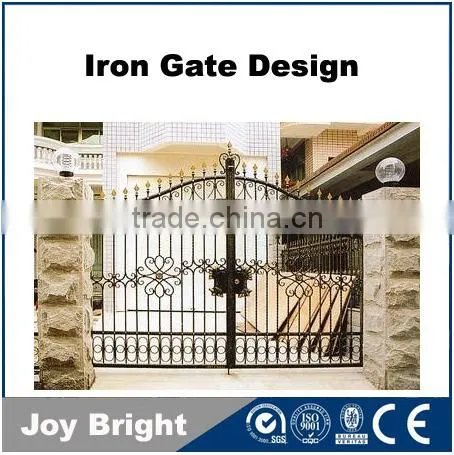 Durable Wrought Iron Garden Gate Design