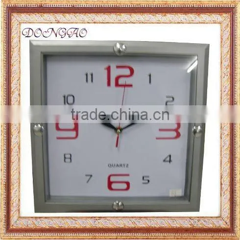 plastic fashion wall clock