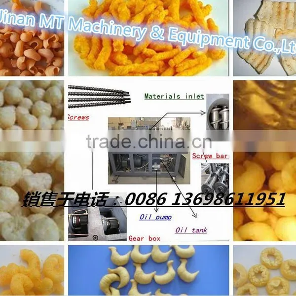 Small Capicity Kurkure Corn Snack Food Production Plant photo-2