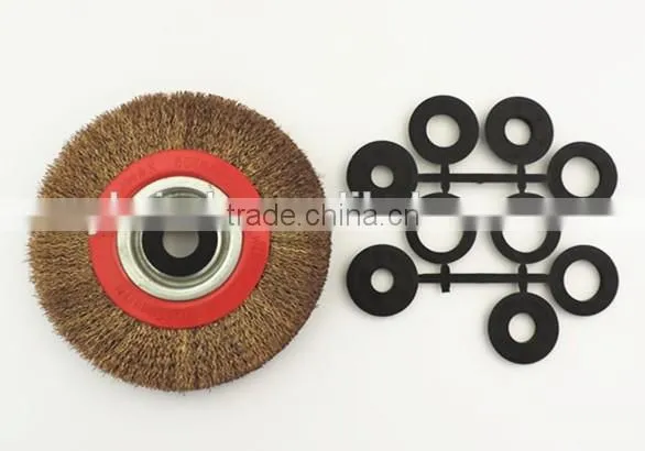 Wheel Wire Cleaning Brush for Lead-acid Battery Deburring photo-2