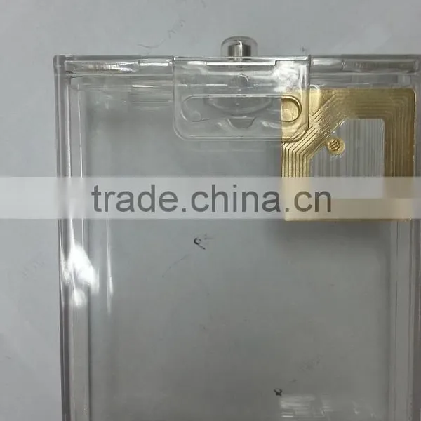 Retail Store Anti Theft Display 8.2MHZ/58KHZ PC Tranparent Safer Box With Spring Lock photo-2