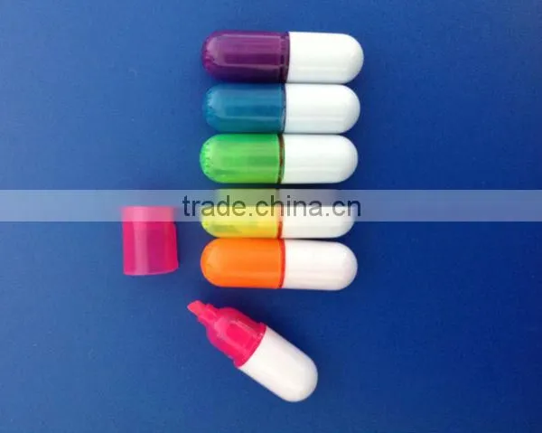 Mini Promotional CT-422 Gift Pill Highlighter Pen photo-2