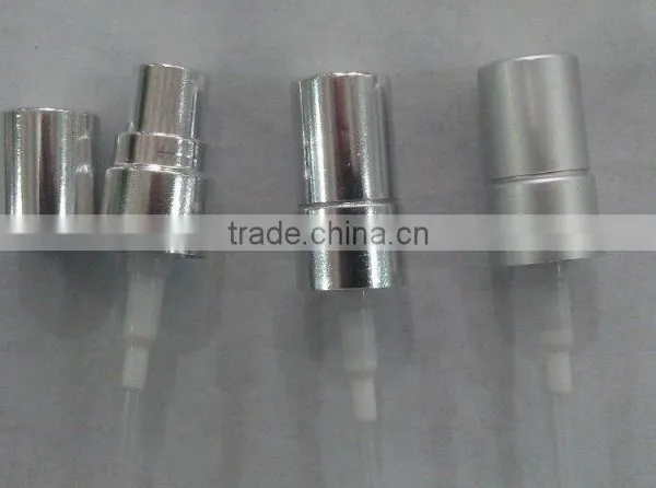 12MM Aluminum Screw Sprayer With Aluminum Cap , 12mm Aluminum Screw Pump on Glass Vial