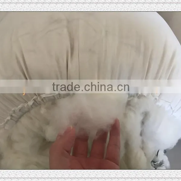 100% Chinese Pure Wool White Cashmere photo-6