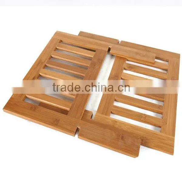 Foldable Magazine Bamboo Display Rack photo-5