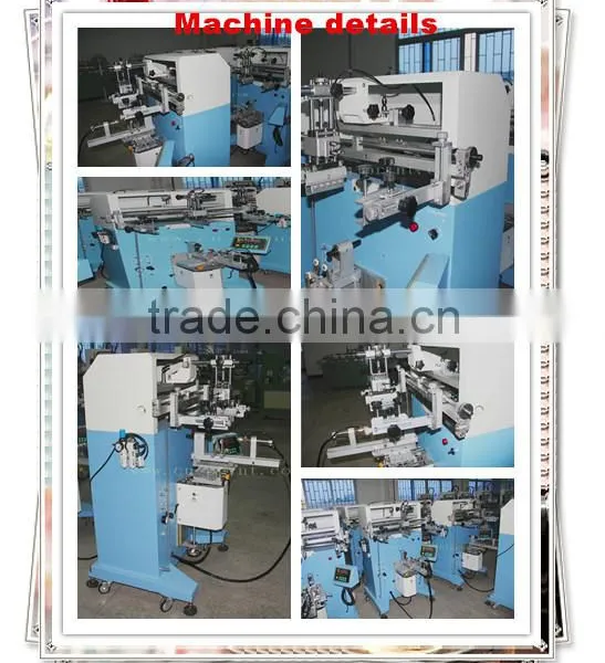 Plane/Cylinder /oval Screen Printing Machine Glass Cup Printing Machine With Rotary Table LC-PA-300E Quality Choice photo-4