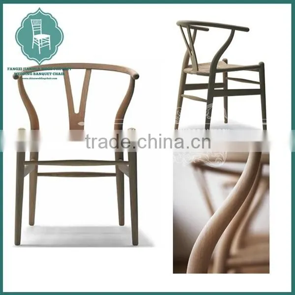 Replica Solid Wood Y Chair Wishbone Chair photo-2