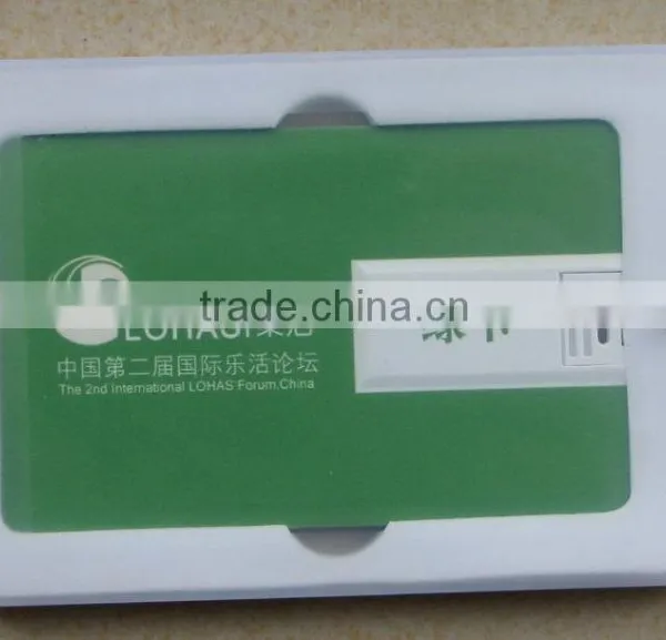 The Thinnest Credit Card Usb Flash Drive 8gb With Flip Chipset photo-4