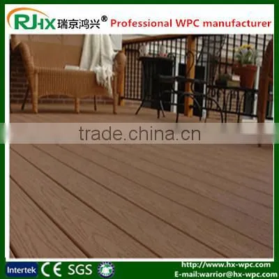 Exterior Wood Plastic Composite Flooring With Grey Wood Compoiste Decking photo-5
