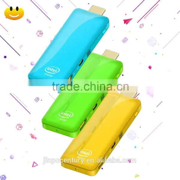 Portable mini PC stick with full PC experience for home and work and education