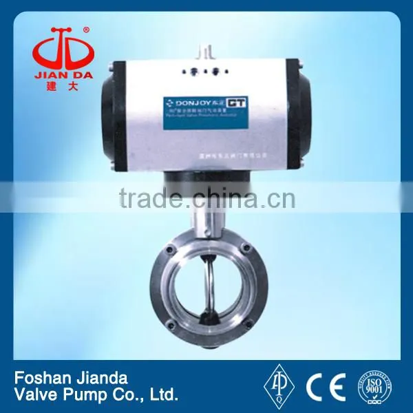 Sanitary Pneumatic Butterfly Valve