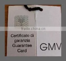 High Quality Customized Jeans Paper Hang Tag