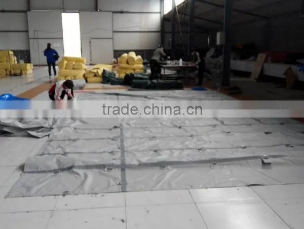 8'Drop 24' x 27' Flatbed Truck Tarp photo-5