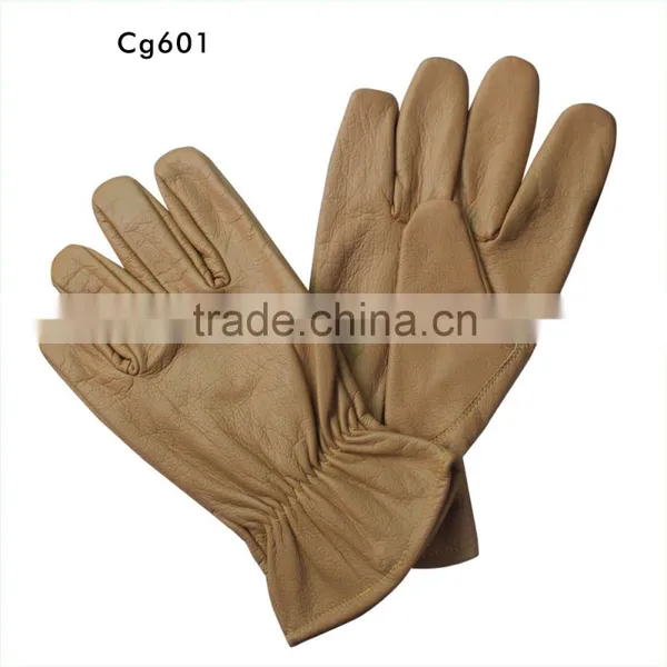 All Leather Cowhide Head Layer Leather Working Glove photo-2