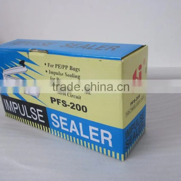 Manual Electric Hand Bag Sealing Machine for Plastic With Cutter (WD-PFS-300C) photo-4