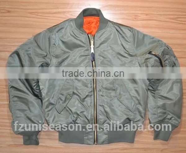 Top Quality Nylon Fabric Men Winter Pilot Jackets photo-3