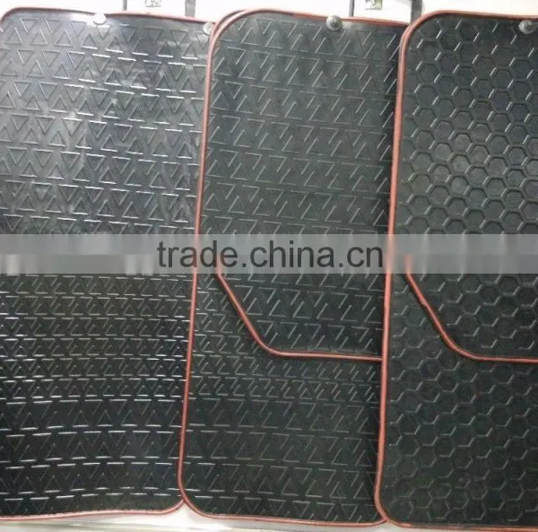 CM5002 Universal Rubber Floor Mats 5-Piece Black photo-2