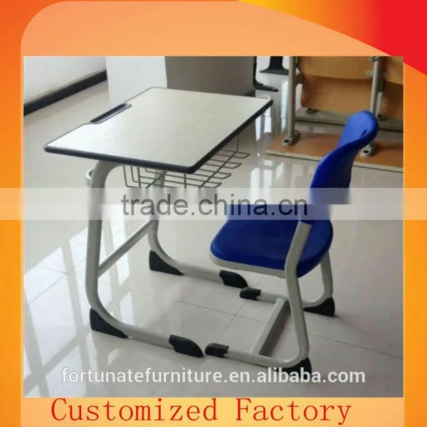 Adult Strong Plastic School Desk and Chair