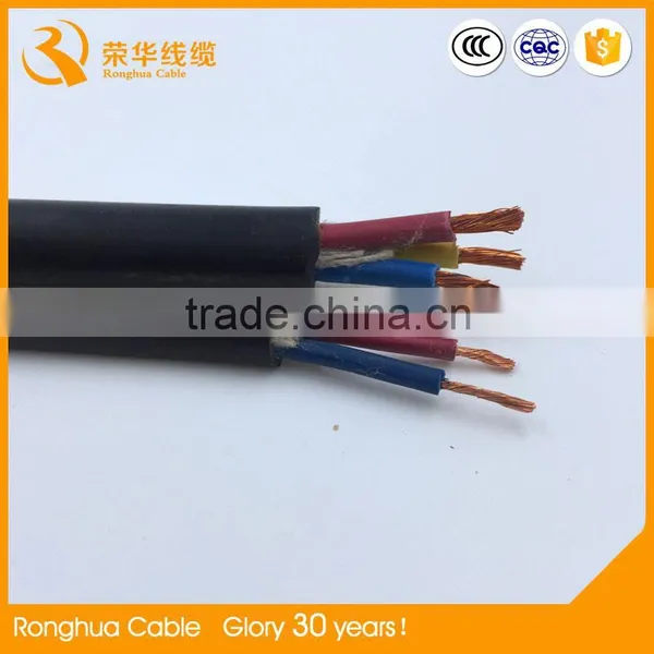 High Quality Flexible Multi-core Copper Conductor Flat Water Proof Control Cable photo-6