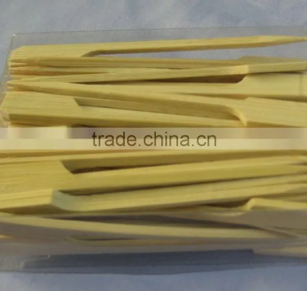 Bamboo Flat Skewer for BBQ With 20cm, 25cm, 30cm Long Size, Food Safe Bamboo Stick Most Popular Supplier's Choi photo-4
