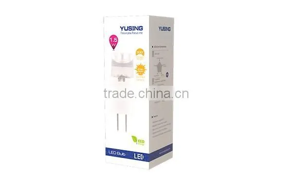 Ceramic + Plastic Halogen LED Bulb 1.5W LED G4 Bulb G4 LED 2700K Quality Choice photo-2