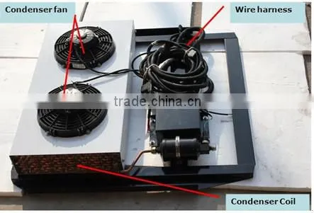 Roof Top Installation Refrigeration Unit for Cargo Van Chiller Unit photo-3