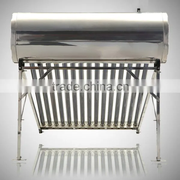 150L Non-Pressurized Solar Hot Water Heater With Square Pipe Frame photo-3