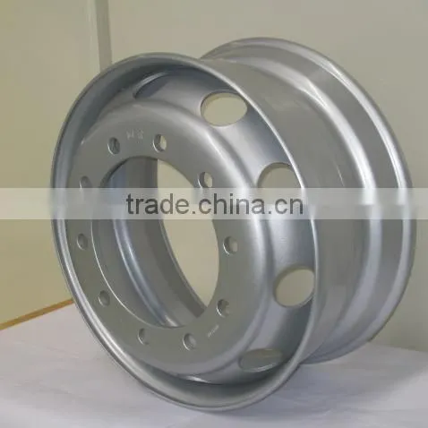 Offset 120 Tubeless 22.5x11.75 Steel Truck Rim
